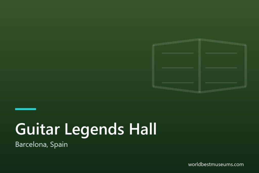 Guitar Legends Hall - World Best Museums cover
