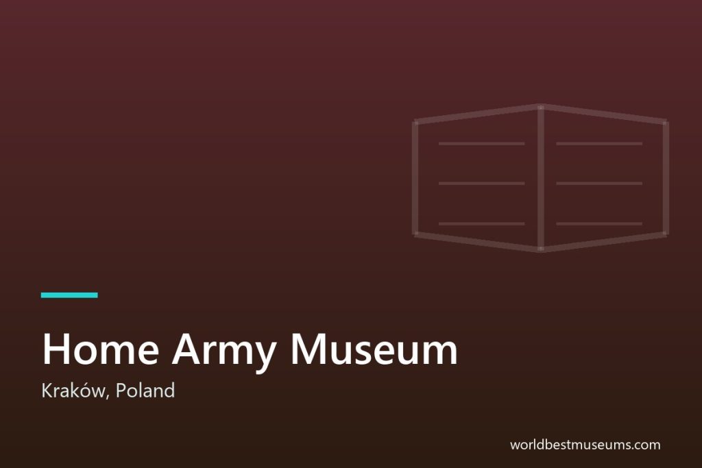 Home Army Museum - World Best Museums cover