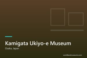 Kamigata Ukiyo-e Museum - World Best Museums cover