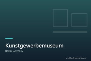 Kunstgewerbemuseum - World Best Museums cover