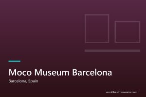 Moco Museum Barcelona - World Best Museums cover