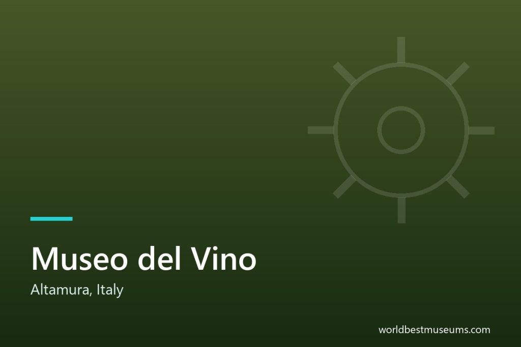 Museo del Vino - World Best Museums cover
