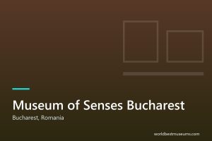 Museum of Senses Bucharest - World Best Museums cover