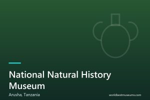 National Natural History Museum - World Best Museums cover