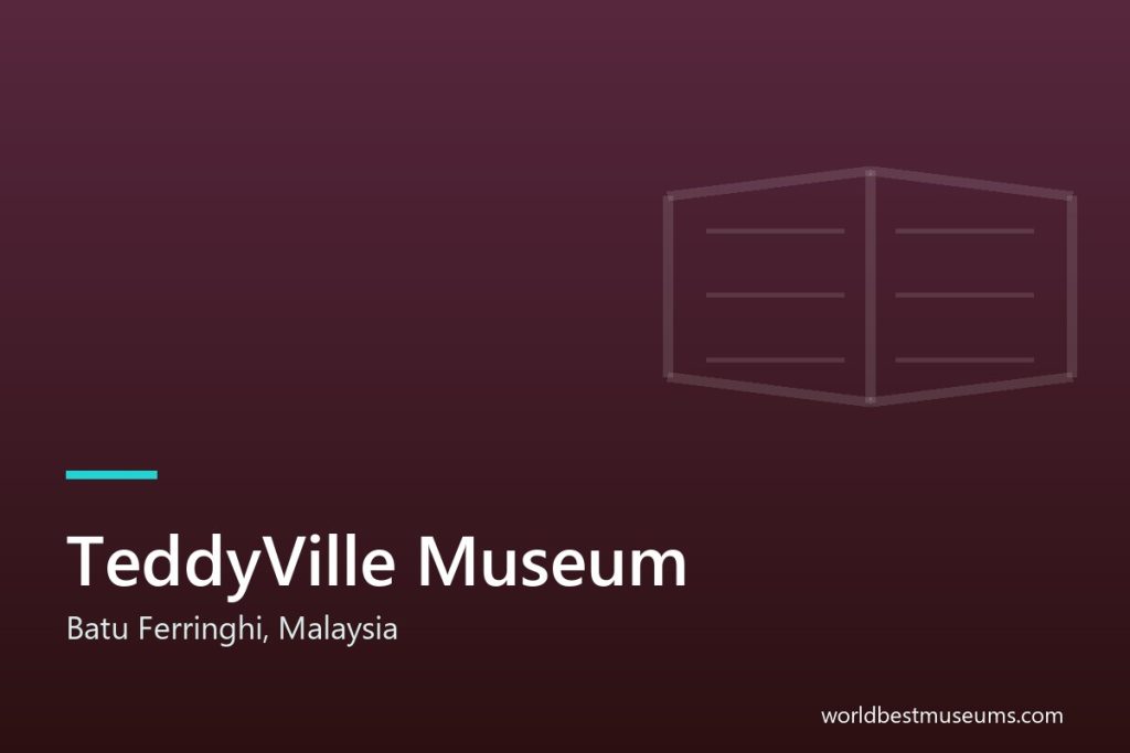 TeddyVille Museum - World Best Museums cover