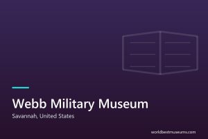 Webb Military Museum - World Best Museums cover